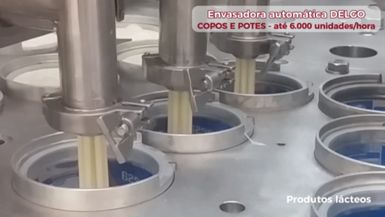 Envasadora de lácteos | DELGO