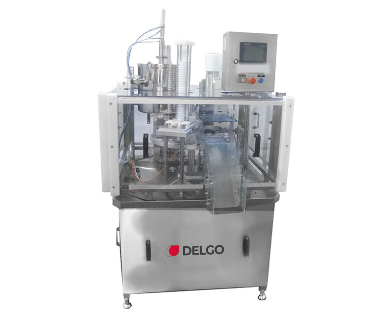 Modelo de envasadora rotativa DELGO