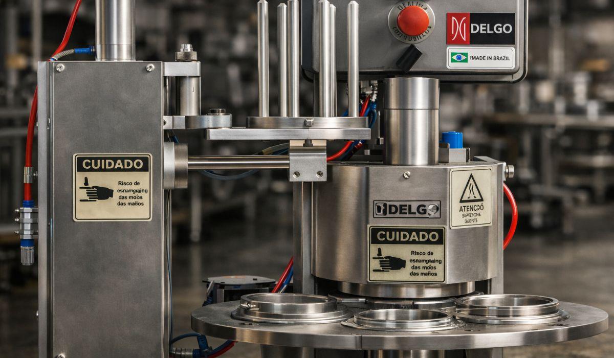 Seladora semiautomática giro automático