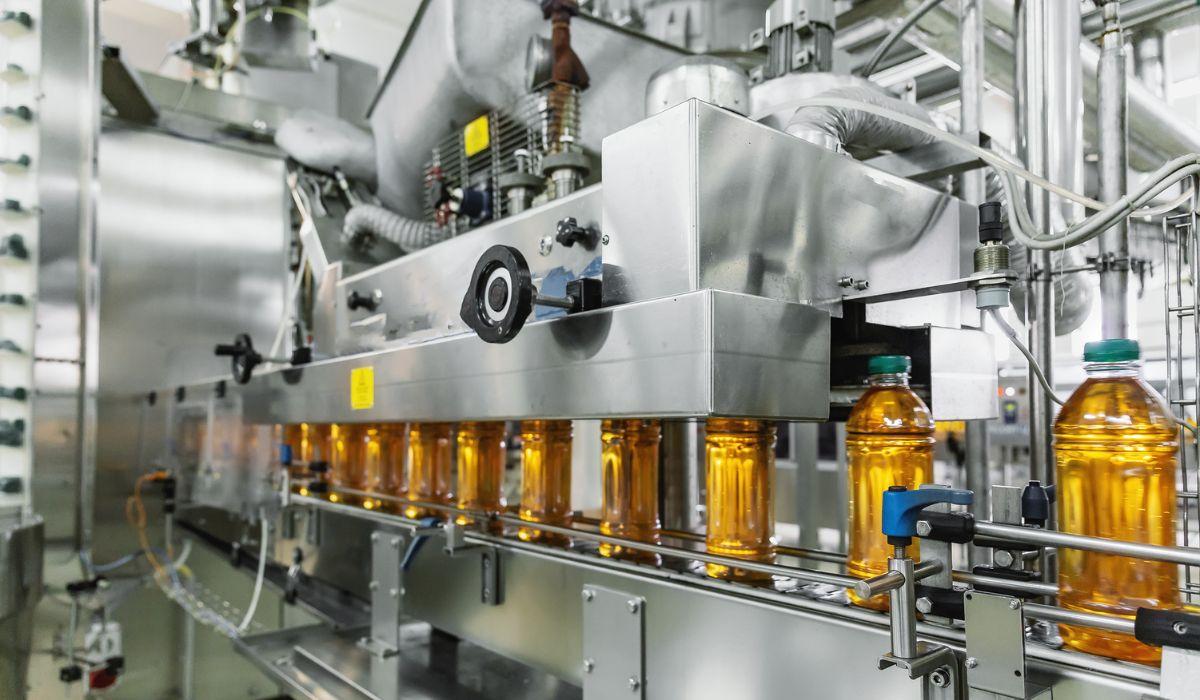 Automação linha de envase