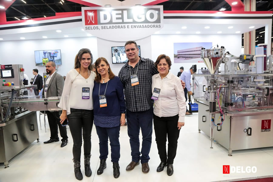 Familiares visitam stand da DELGO na Fislpal 2019