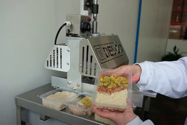 Selagem de embalagem de alimentos