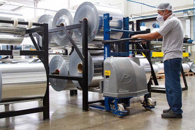 Produção de selos de alumínio na DELGO