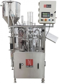 Envasadora compacta de doces, cremes, pastas e líquidos - DELGO 1500 Foto Envasadora compacta de doces, cremes, pastas e líquidos - DELGO 1500