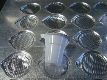 Seladora manual de cápsulas de café ou cálices