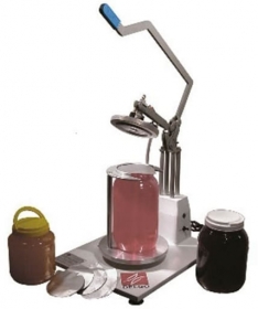 Seladora manual de garrafas e frascos