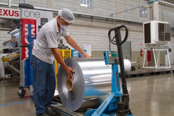 Bobinas laminadas de alumínio