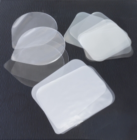 Selos de plástico pré-cortados