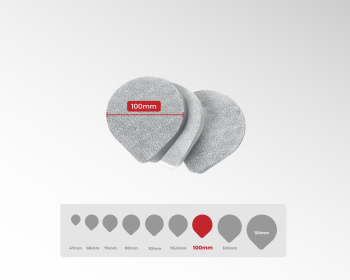 Selos de alumínio 100 mm