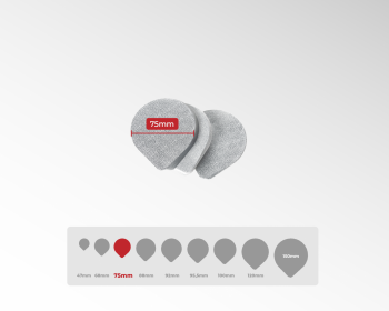 Selos de alumínio 75 mm